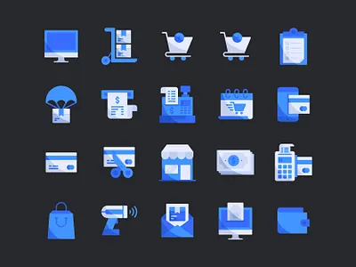 Ecommerce (Flat Icon) ecommerce ecommerce app flat design flat icon flat icons graphic design icon icon a day icon app icon design icon set iconography illustration interface logo material design ui user ux vector