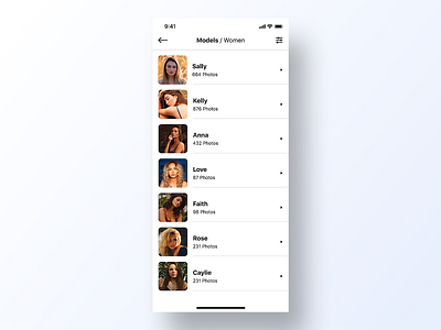 099 Categories app app design categories category dailyui design grid interface minimal modeling models models agency ui ux