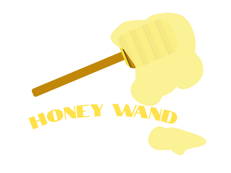 Example of honey wand