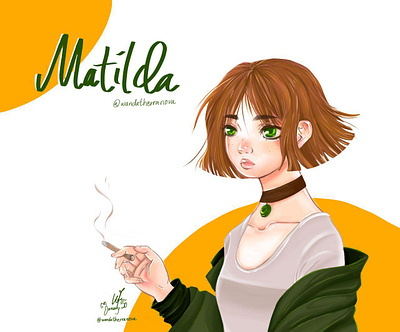 ~MATILDA~ anime character character design creative design girl girl illustration illustration illustrator