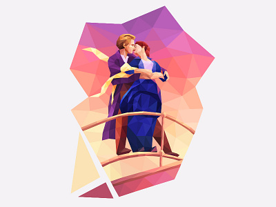 My poly Artbook Titanic illustraion lowpoly playgendary poly titanic vector