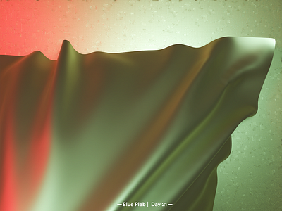 Veil. 3d 3d art album art artist blender cinema4d cloth cover art cycles glass illustration lights music render simulation