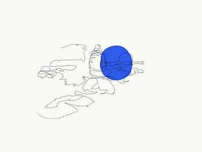 Deep hues of dark blues apple pencil applepencil fineline fineliner illustration illustrator illustrator art illustrator cc ipadart ipadpro line art lineart lines linework one color oneline