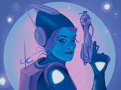 The Mysterious Spacer astronaut sci fi scifi space spaceman spacewoman