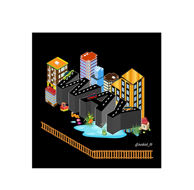 Building animation follow icon illustration illustrator like like button logo vector
