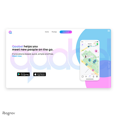 Qaabel Landing Page design landing ui ui ux ui design uidesign uiux ux uxdesign uxui webdesign website