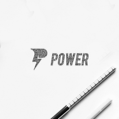 P+Power awesome bolt bolt logo brand logo branding business logo company logo creative design logo logo creation logo ideas