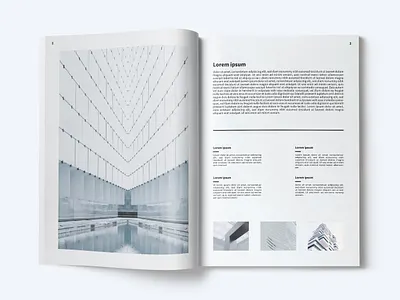 Magazine Design brochure creative creativity design designer graphic design graphic artist magazine magazine design minimal modern typography