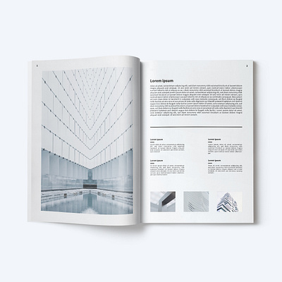 Magazine Design brochure creative creativity design designer graphic design graphic artist magazine magazine design minimal modern typography