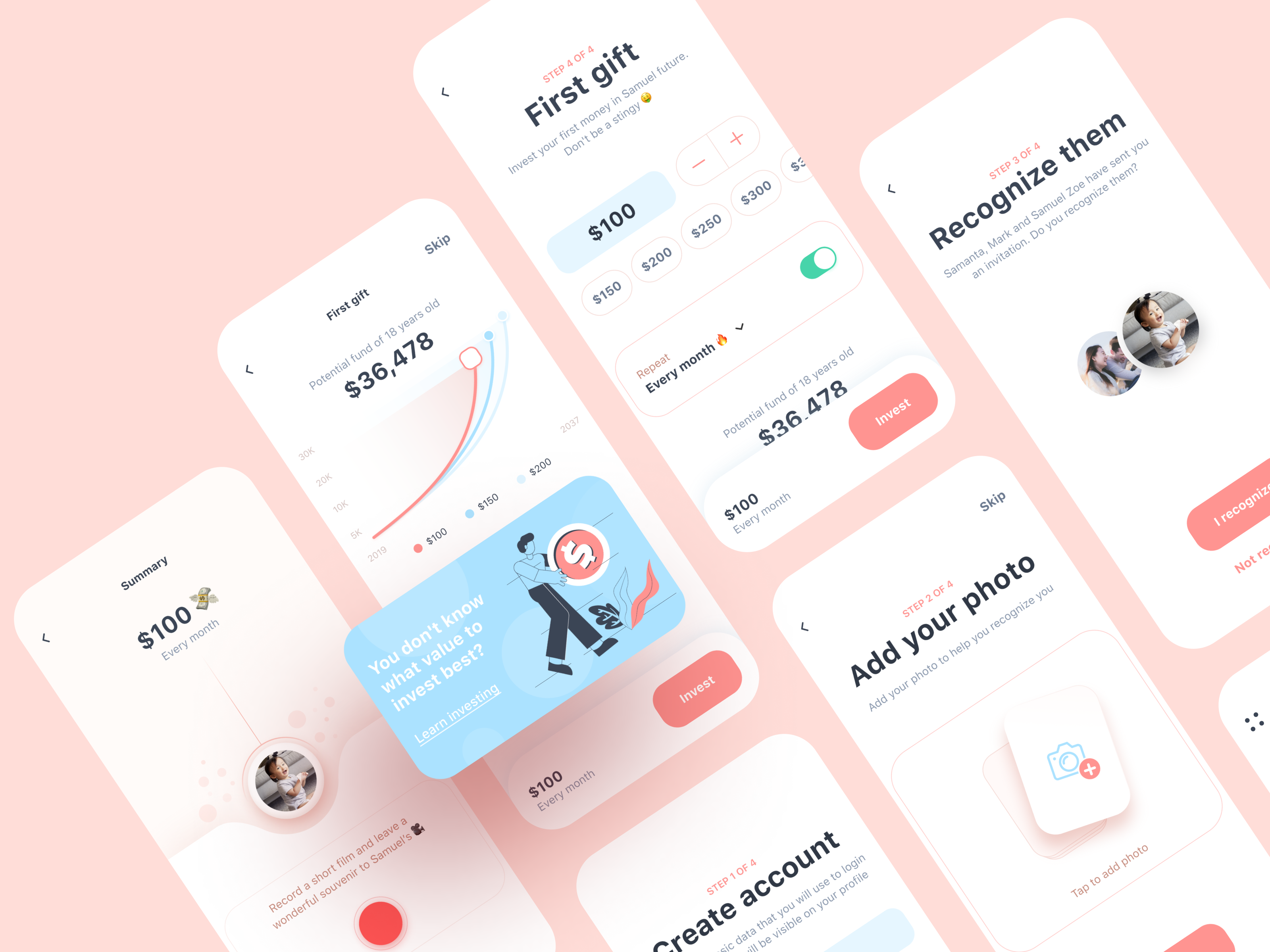 Example of Investing app 💸