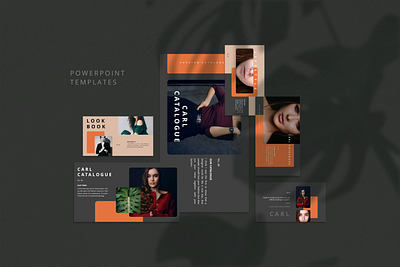 CARL Powerpoint Template black carl deck elegant fashion google slide keynote modern pitch powerpoint ppt pptx presentation presentation layout simple slide template