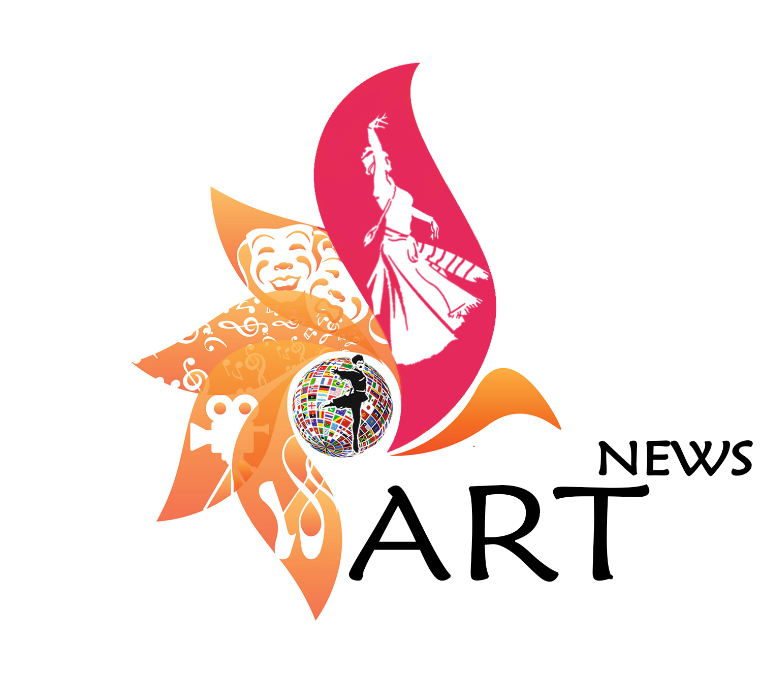 Example of ART NEWS/ GEORGIAN DANCE LOGO