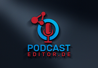 PODCAST EDITOR LOGO branding clean design graphic design illustration illustrator logo podcast art podcast editor logo podcast editor logo stationary design typography