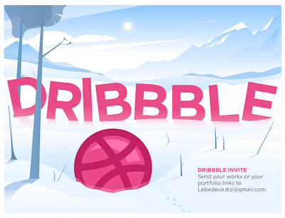 Dribble invite best illustration illustration illustrator invite