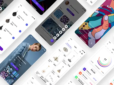 Mudee - Multipurpose UI Kit app chart chat dashboad design e commerce menu multipurpose profile search sign in ui ui design uiux ux walkthrough
