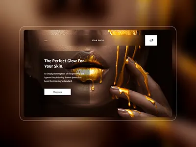 Starshop Template 001 beautiful clean creative design minimal mobile mockups onboarding ui ux