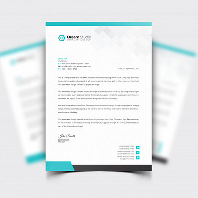 cover letter abstract artwork branding cover letter cover letter template cv design cv resume design illustration letterhead design vector vector illustration