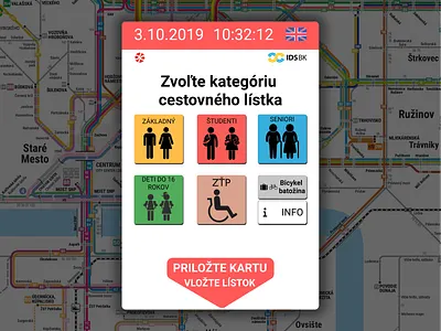 Transport ticket - passenger category selection bratislava buying ticket digital ticket goodux public transport slovakia