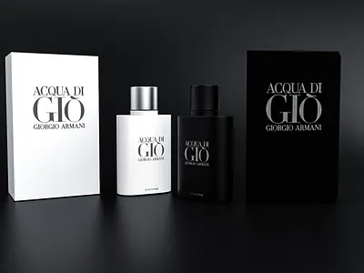 Armani Fragrance animation branding design illustration illustrator typography ui ux vector website