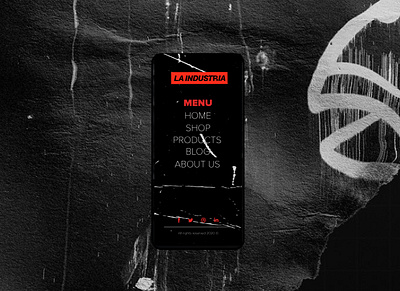 LA INDUSTRIA WEB CONCEPT blog color concept developer development homepage inspiration landing landingpage mobile mobile app mobile ui mobileapp ui uiux web webshop website websites websitestyle