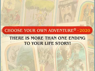 Choose Your Own Adventure book series church church design church srries graphic retro sermon sermon art sermon graphic sermon series