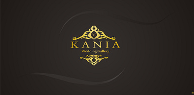 Kania Wedding Gallery Logo branding design graphic design logo typography vector