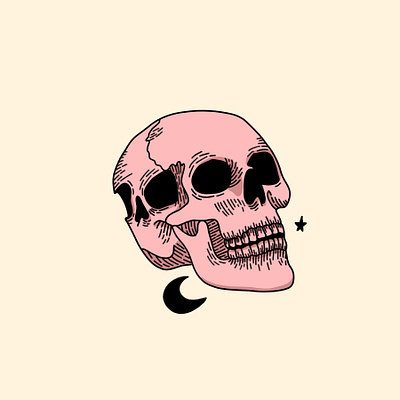 Gemini drawing drawing style eyes gemini illustration ipad pro procreate procreate app skull weird womenofillustration womenwhodraw