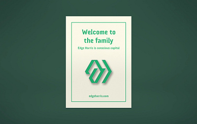 EH enamel pin brand design green hexagon icon identity logo mark monogram venture capital