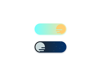 ON / OFF dailyui dark day light night on off sun ui