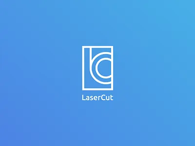 laserCut blue dailylogochallenge gradient lasercut logo logo design logochallenge logodesign logolove logos