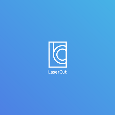 laserCut blue dailylogochallenge gradient lasercut logo logo design logochallenge logodesign logolove logos