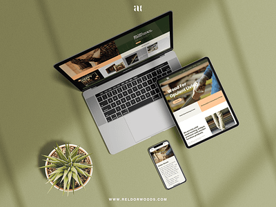 Reldor Woods Web Design abstract design adieditz brand identity branding freebie graphic design logo design swiss design ui design web design