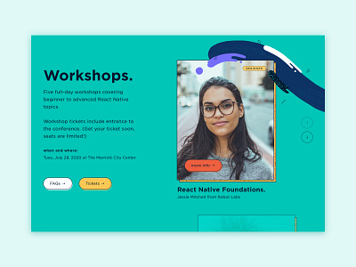 Slider experiment with alt colors abstract illustration color palette conference development illustration pattern design patterns react native slider web web design web illustration webflow website workshops