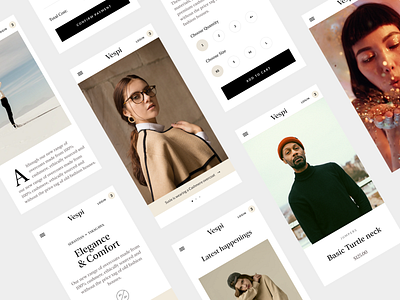 Figma - Mobile case study - Process Masterclass design system ecommerce figma minimal mobile mobile ui