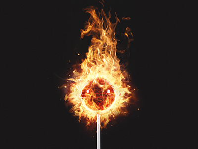 Fire pops !! 🔥🔥 candy fire idea design create