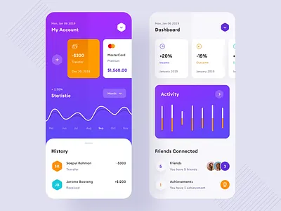 Finance App bank credit card credit cards dashboard debit finance gradient icon manage payment transaction uiux wallet wallets