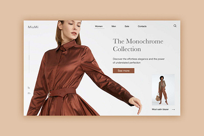 Fashion Store Webpage UI branding clothes clothes shop design fashion fashion brand fashion design inspiration store store design ui ui design uidesign web design webdesign website website design