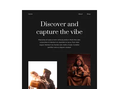 Discovery book book cover branding illustration landing landing page photo photo book travel typography uidesign ux visual