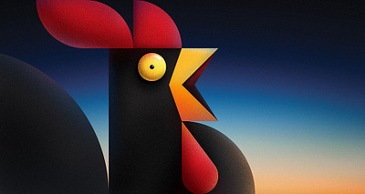 Rooster animal art bird bird illustration birds dawn illustration illustrator rooster