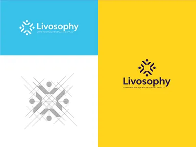 People Logo brand design branding clean logo community logo logo logo design medical logo modern logo people logo