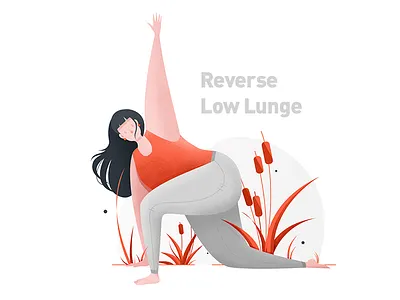 Yoga Illustrations Design app design girl illustration sports ui yoga