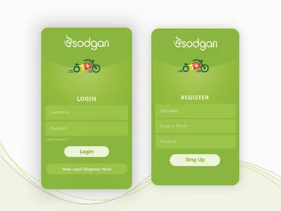 Login/Sing in page UI Design android ui app ui app ui ux green ui mobile ui modern ui ui ux design ui design uidesign uiux