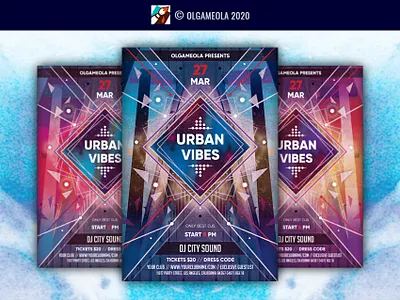 Club Music Party Flyer Template club club flyer club poster clubbing dance dj djs electro music music flyer music poster musical night club night party nightclub party party flyer sound trance urban