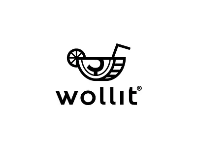 Coin cocktail coin finance income logo money relax