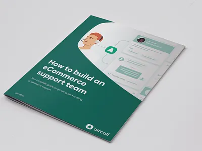 Aircall eBook | Front Cover jim chute marketing collateral white paper