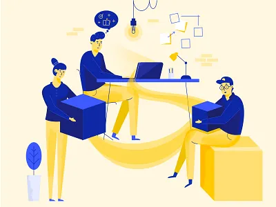 Synapbox colorful illustraion