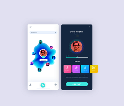 Sellskills Apps app app design design illustration mobile ui ux