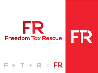 F+T+R Freedom Tax Rescue Sister Company Logo app branding logo company company logo company logos dribbble dribbble shot f freedom google letter letter f letters logotype new shot r sister t tax