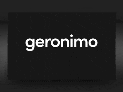 geronimo animation clean clean ui dark dark ui design interaction interactive design interface ui ui ux ui design uidesign uiux web design webdesign website website design