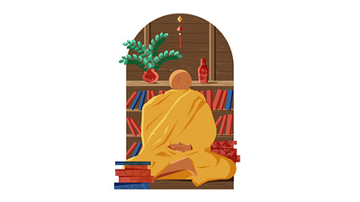 Mon: Bangkok's Hidden Language spot 3 bangkok editorial editorial illustration illustration illustrator thailand vector